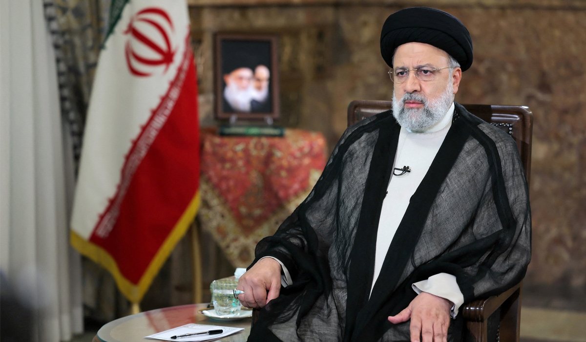 Helicopter carrying Iran's President Raisi crashes in mountains, official says